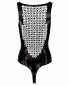 Mobile Preview: Latex Body G-Lace  Laser Cut black